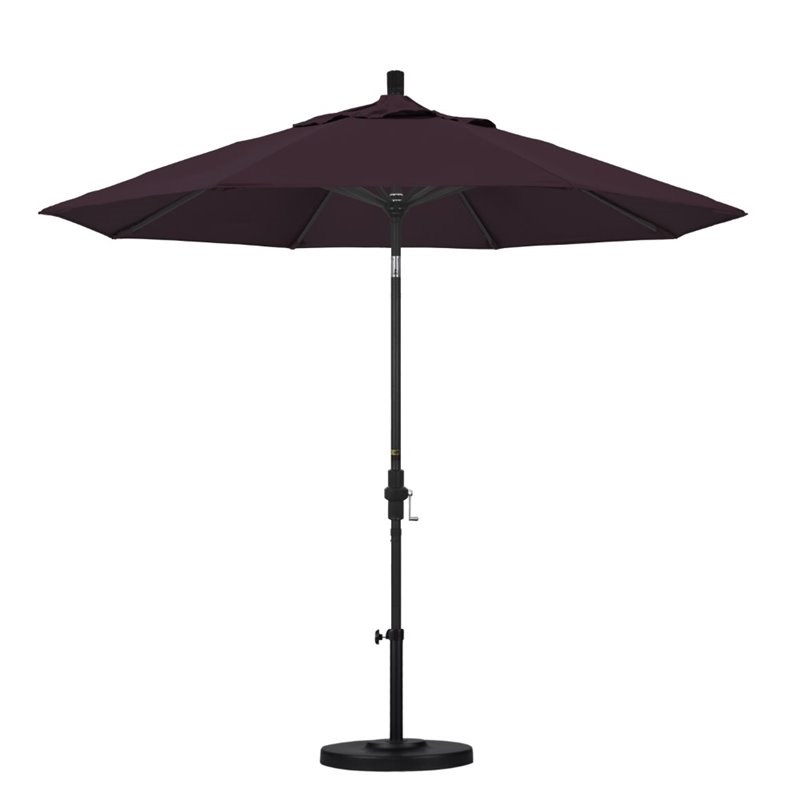 California Umbrella 9' Patio Umbrella in Purple