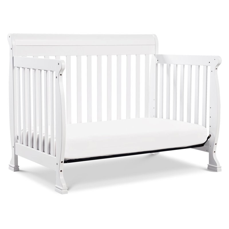 DaVinci Kalani 4in1 Convertible Crib in White Homesquare