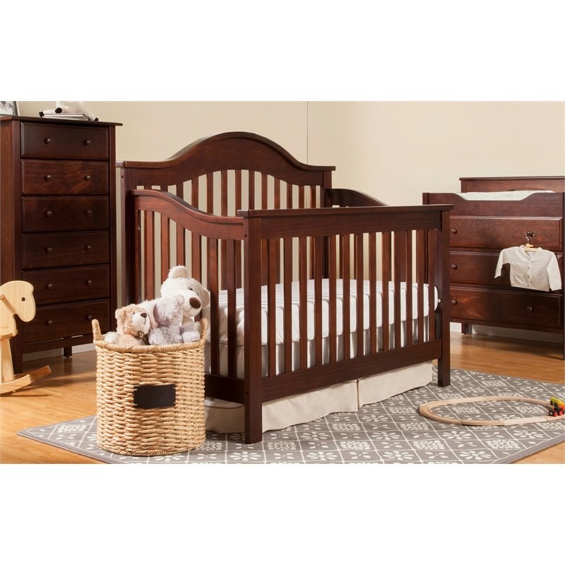 davinci jayden 4-in-1 convertible crib in espresso - m5981q