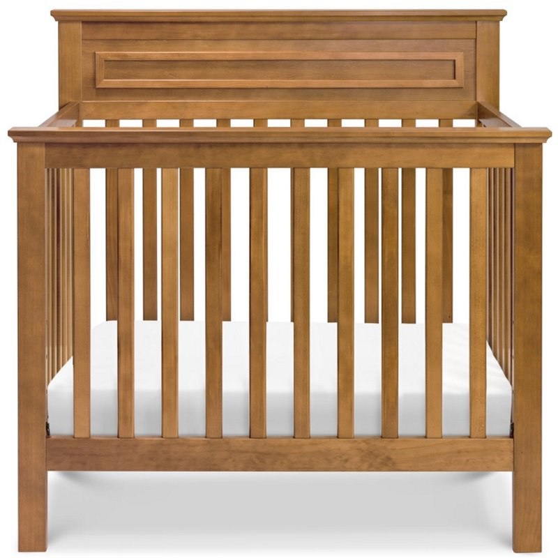 DaVinci Autumn 4in1 Convertible Mini Crib in Chestnut Homesquare