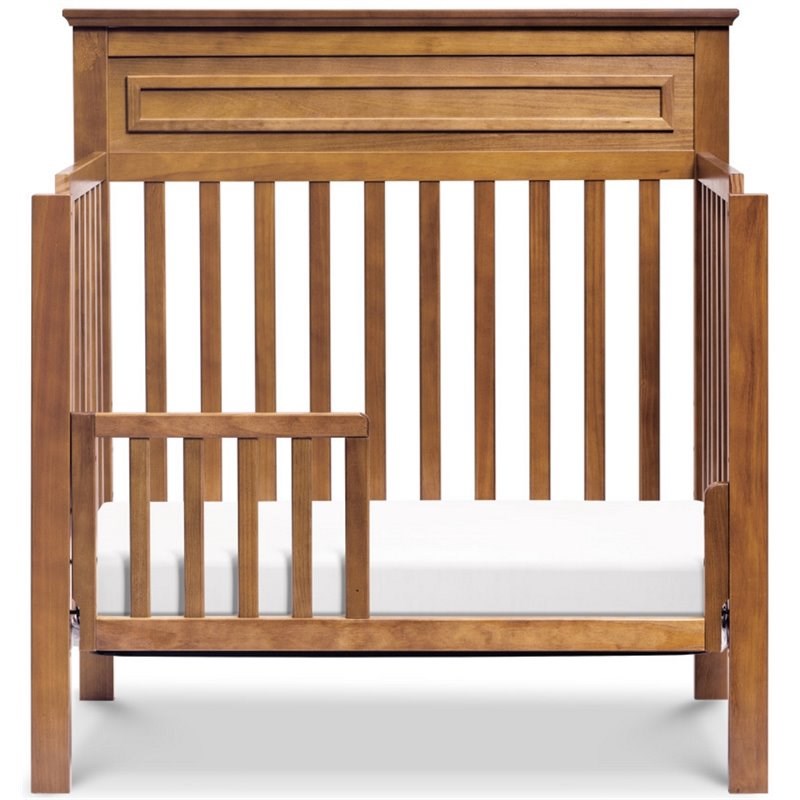DaVinci Autumn 4in1 Convertible Mini Crib in Chestnut Homesquare