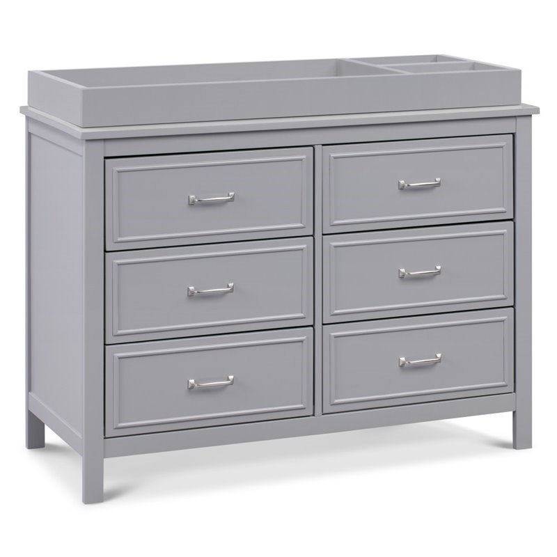 4in1 Convertible Crib and Dresser Set with Removable Changing Tray in