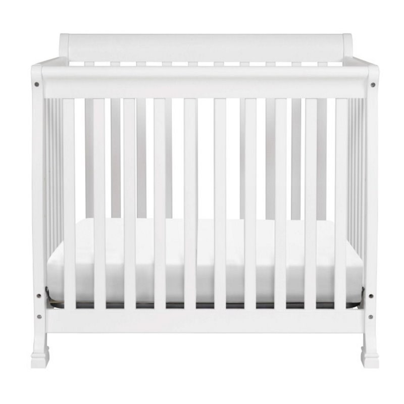 DaVinci Kalani 4-in-1 Convertible Mini Crib in White