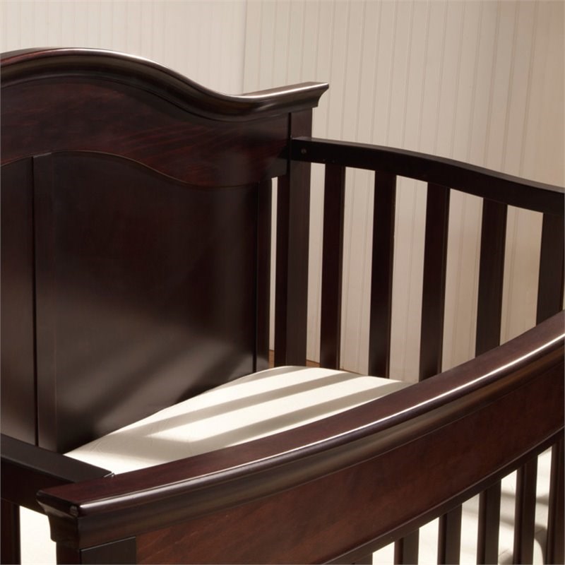 davinci meadow crib dark java