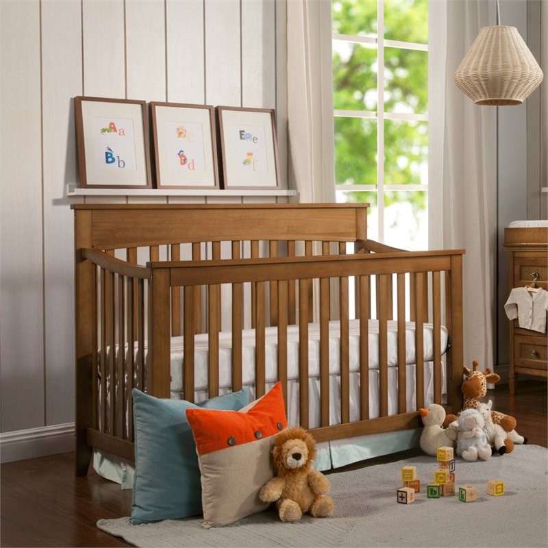 DaVinci Grove 4in1 Convertible Crib in Chestnut Homesquare