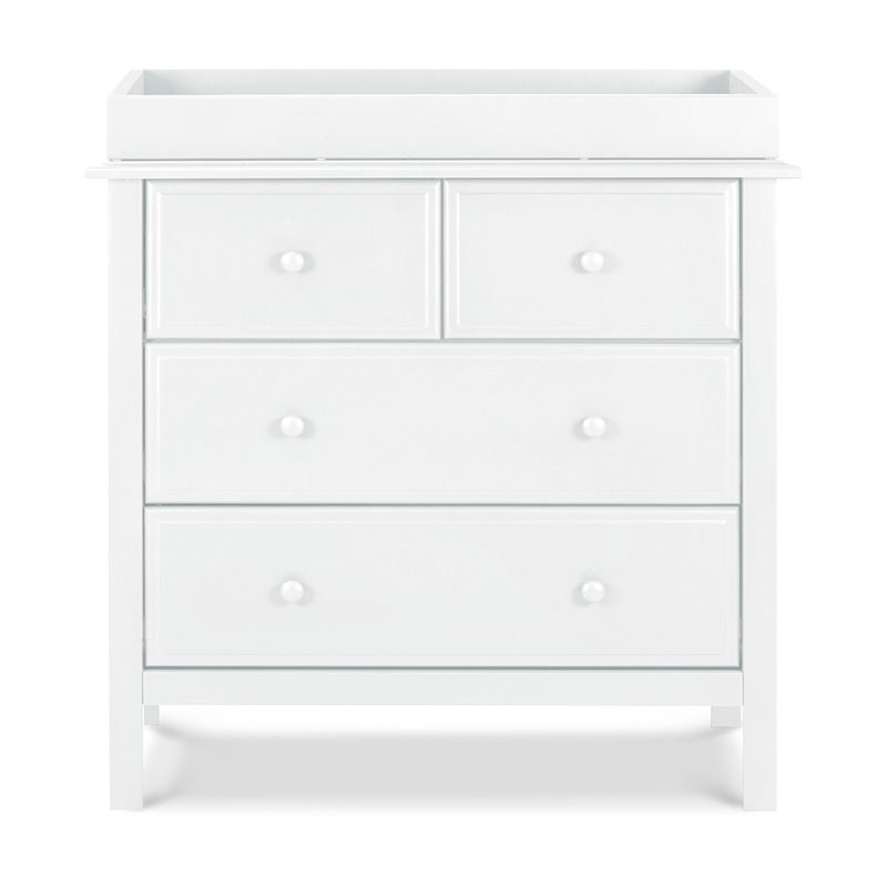 DaVinci Autumn 4-Drawer Dresser in White
