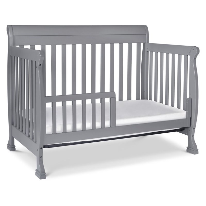 DaVinci Kalani 4-in-1 Convertible Crib in Gray