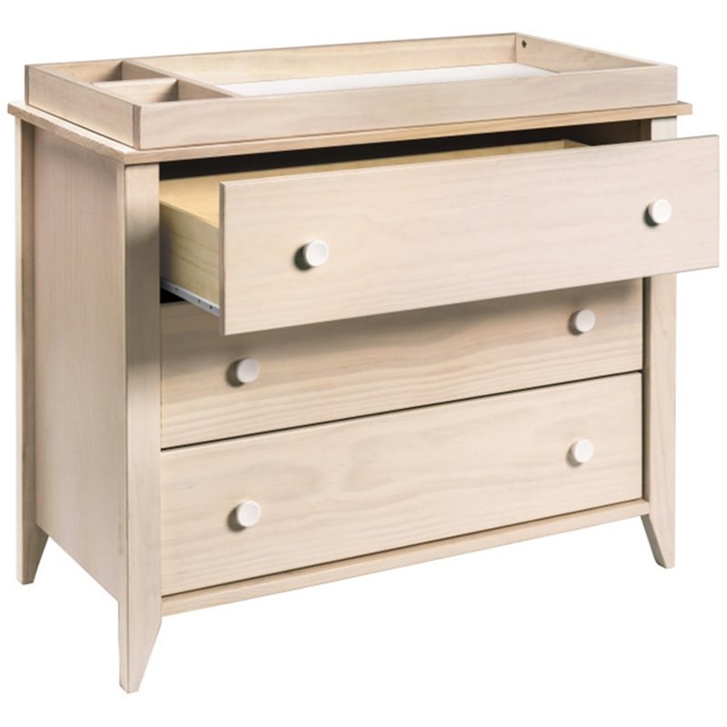 Babyletto Sprout 3 Drawer Dresser with Removable Changing Tray in