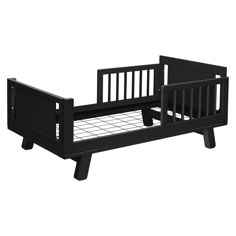 Babyletto Pine Wood Junior Bed Conversion Kit for Hudson and Scoot Crib in Black