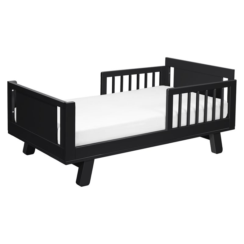 Babyletto Pine Wood Junior Bed Conversion Kit for Hudson and Scoot Crib in Black
