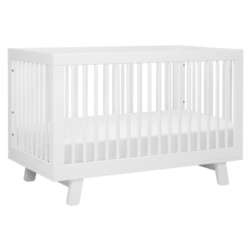 Hudson 3 in 1 Convertible Crib & Toddler Bed Conversion Kit White