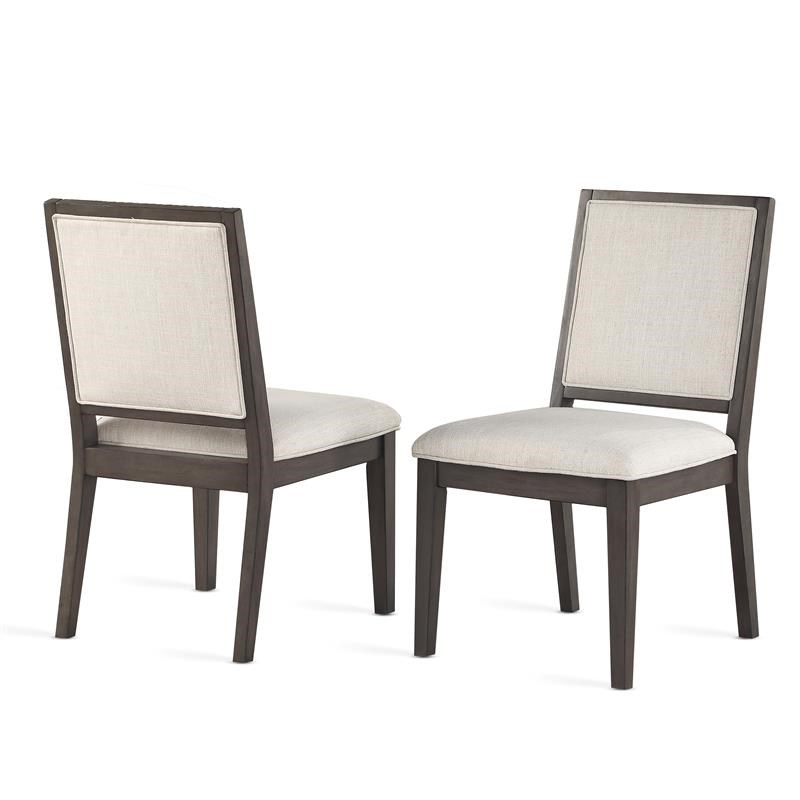 Steve Silver Mila Washed Gray Side Chair