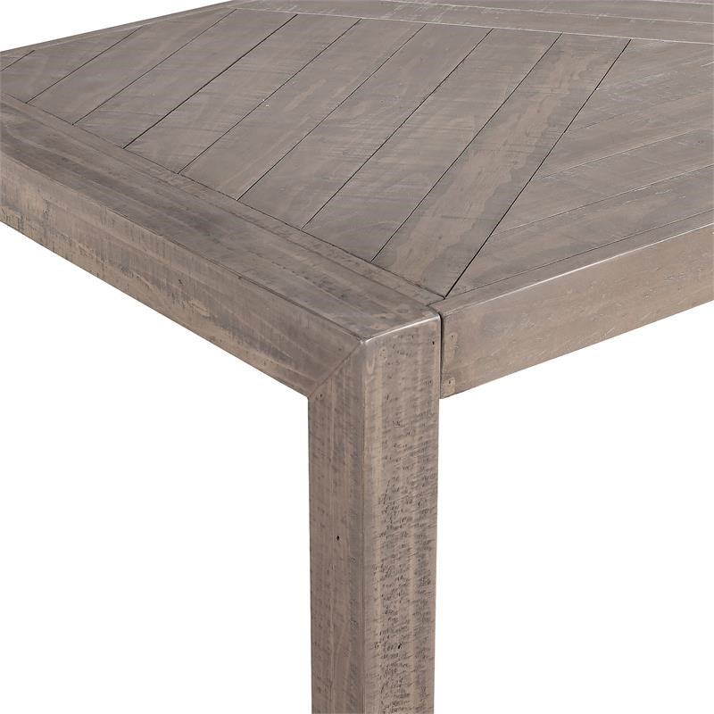 Steve Silver Auckland Weathered Gray Dining Table Reclaimed | Homesquare