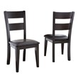 Steve Silver Company Victoria Dining Chair in Espresso Steve Silver Company Victoria Dining Chair in Espresso