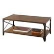 Winston Cocktail Table in Distressed Tobacco Brown
