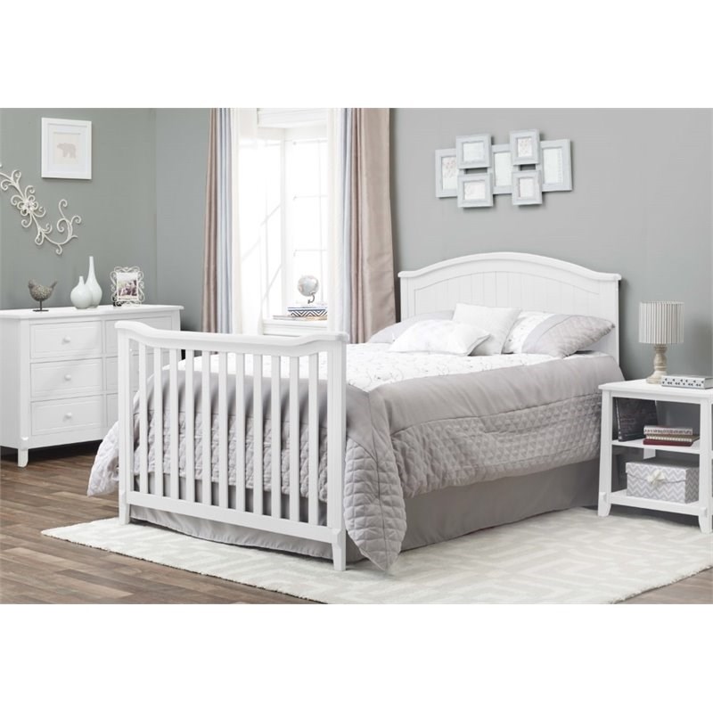 Sorelle Fairview 4-in-1 Crib in White