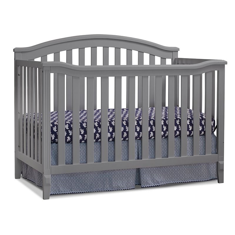 Sorelle Berkley Crib in Gray