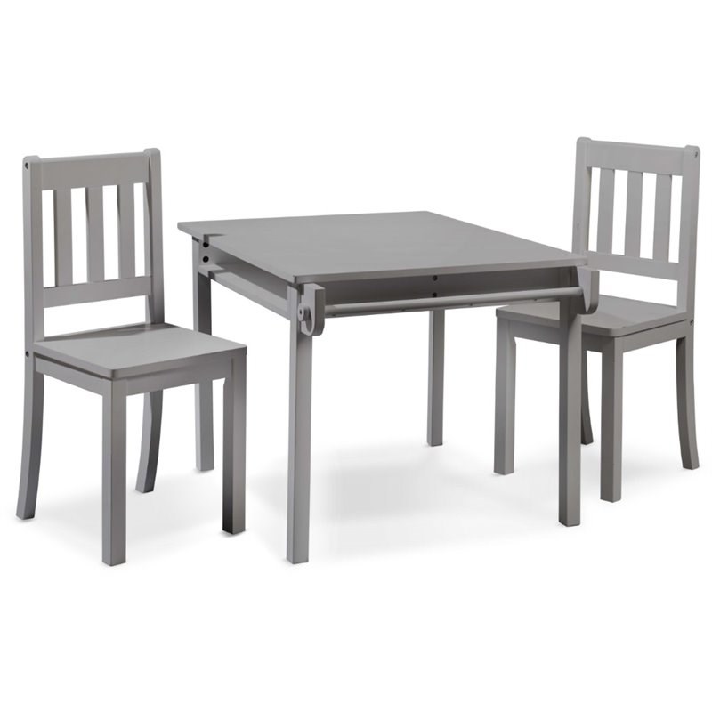 Sorelle Imagination Table and Chair Set in Gray