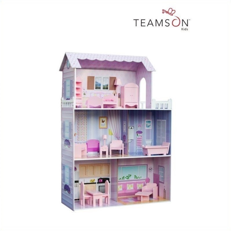 Teamson Kids Fancy Mansion Doll House