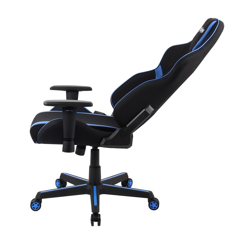 Techni Sport Polyurethane Fabric TSF-71 Office-PC Gaming Chair in Blue