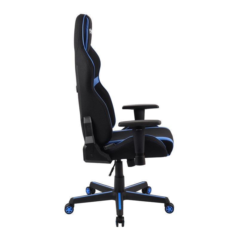 Techni Sport Polyurethane Fabric TSF-71 Office-PC Gaming Chair in Blue