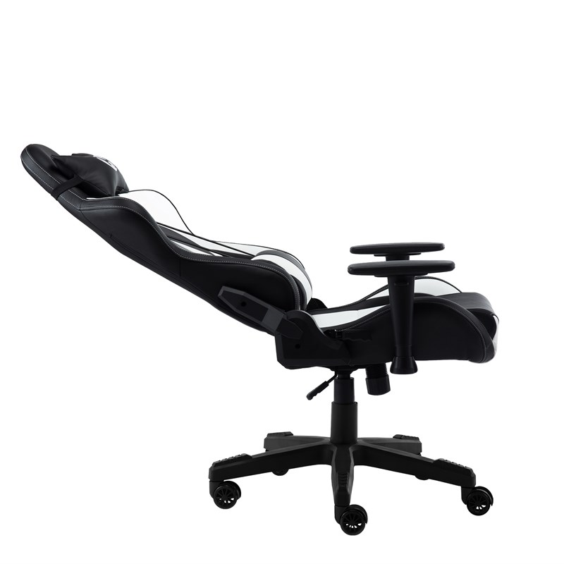 Techni Sport Polyurethane and Steel Frame TS-92 Office-PC Gaming Chair in White