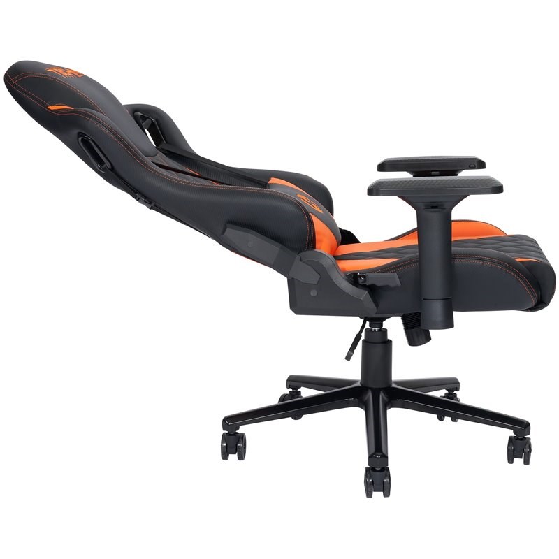 Techni Sport TS-84 Ergonomic High Back Faux Leather PC Gaming Chair in Orange