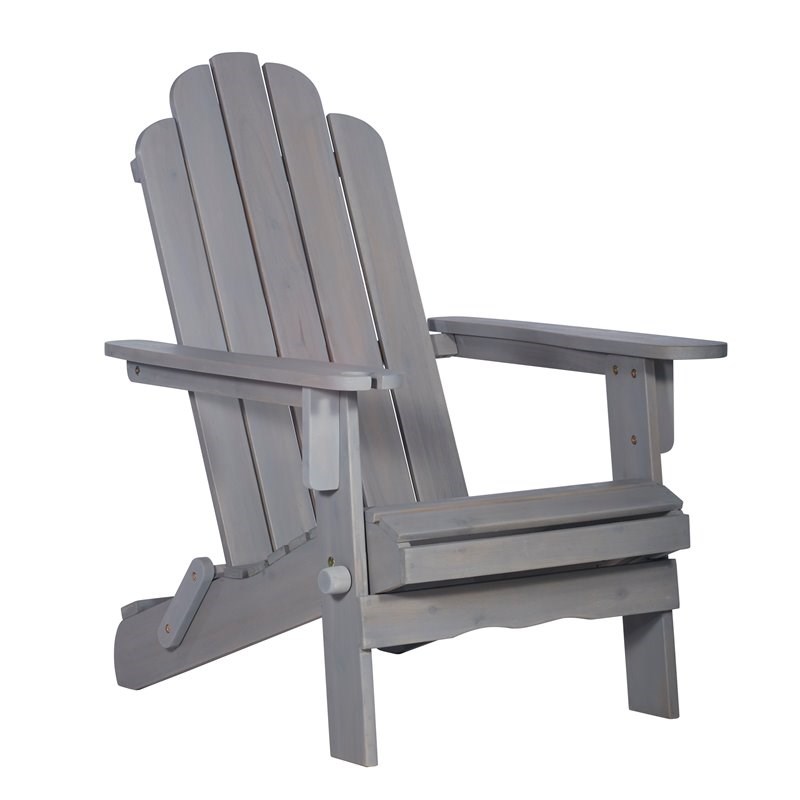Outdoor Wood Adirondack Chair With Wine, How To Clean Hard Plastic Outdoor Furniture