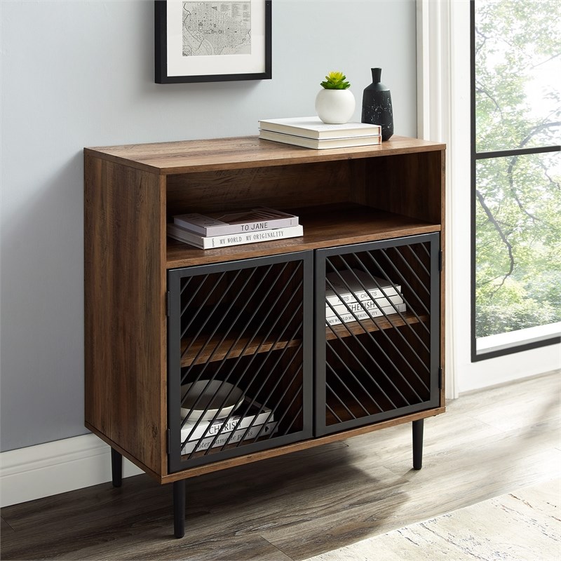 metal accent cabinet with numbered doors        
        <figure class=