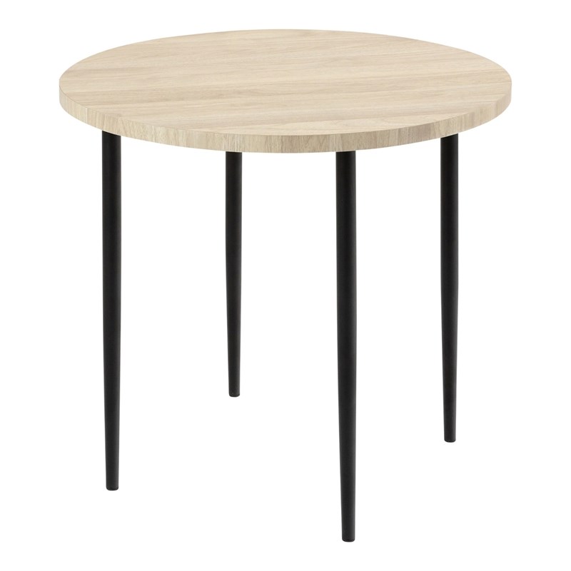 3 Piece Round Nesting Coffee Table Set- Birch