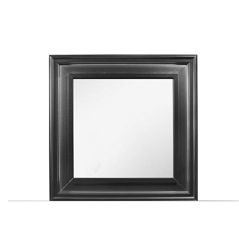 Global Furniture USA Pompei Metallic Gray Mirror