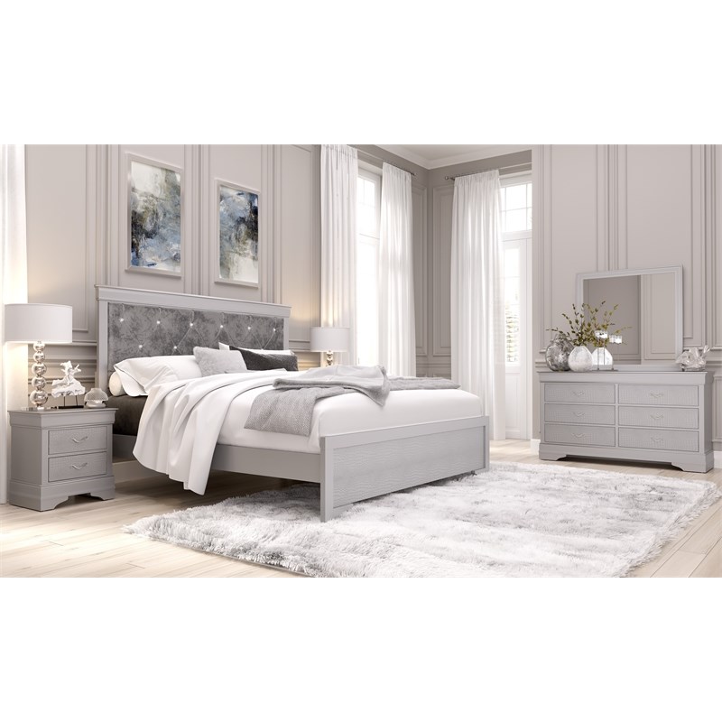 Global Furniture USA Verona Silver Dresser