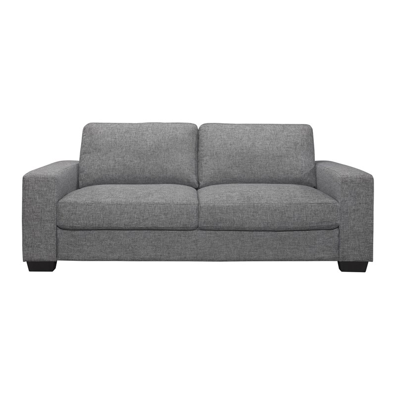 Global Furniture USA Stationary Sofa Dark Gray Fabric