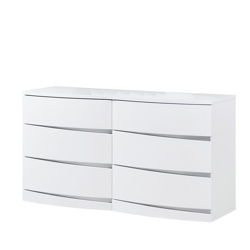 Global Furniture USA Aurora White Dresser