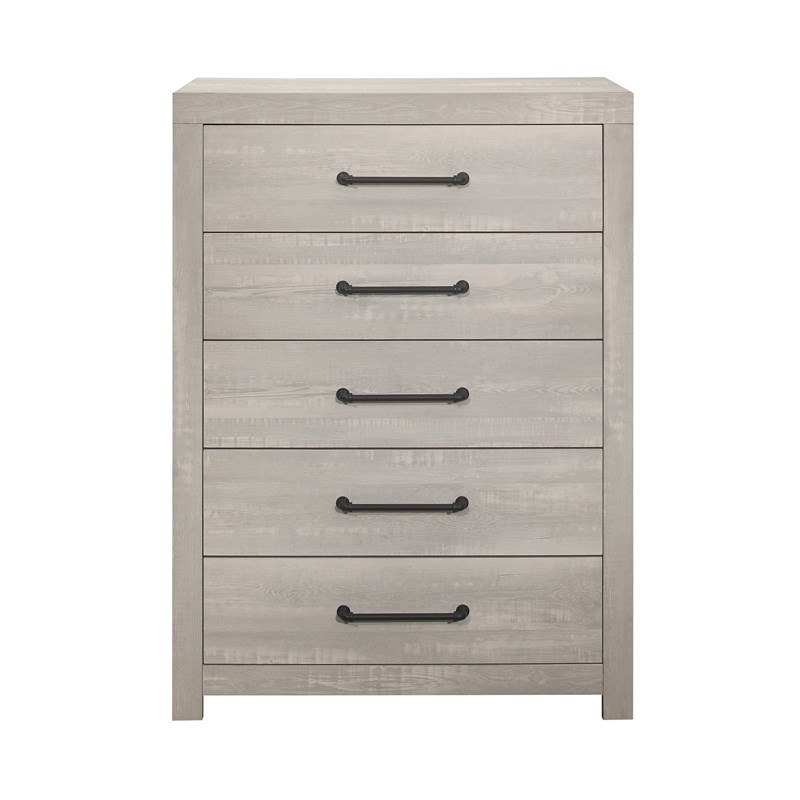 Global Furniture USA Linwood White Rustic Chest