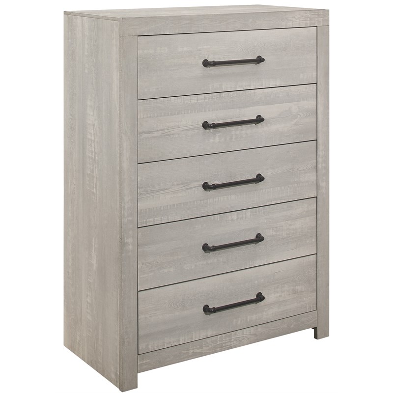 Global Furniture USA Linwood White Rustic Chest