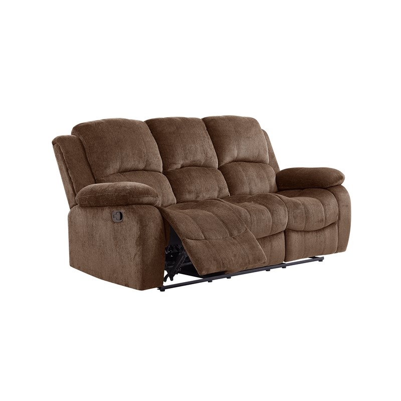 Global Furniture USA Subaru Coffee Reclining Sofa W/ DDT
