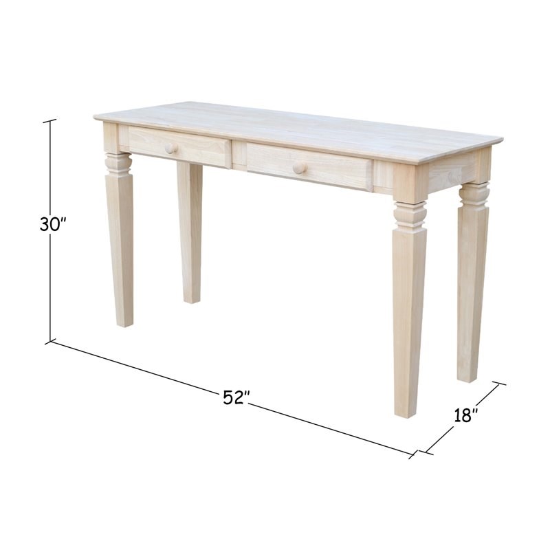 Java Console Table Includes 2 Drawers