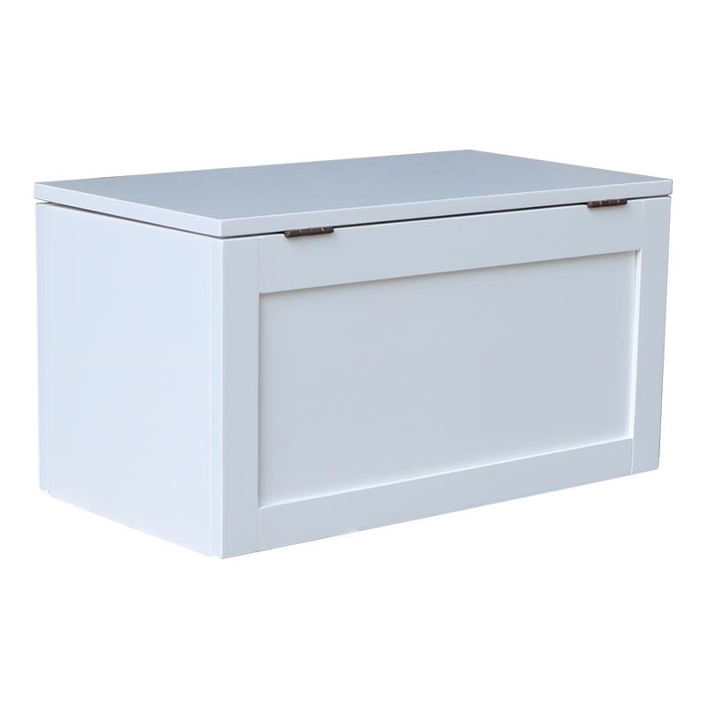 toy storage box white