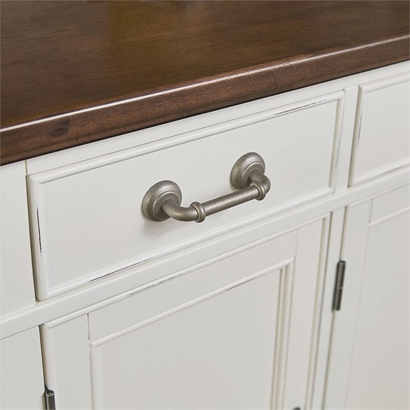 bassett country drop leaf kitchen island in white with solid wood top bp4202942dl