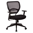 Professional AirGrid Back Managers Chair with Black Mesh Fabric Seat