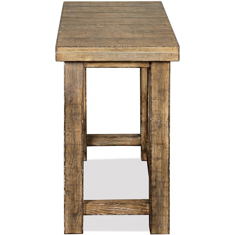 Riverside Furniture Sonora Cottage Chairside Table in Snowy Desert