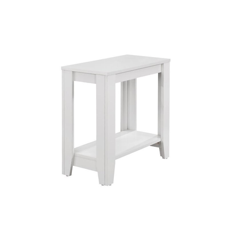 Monarch End Table in White