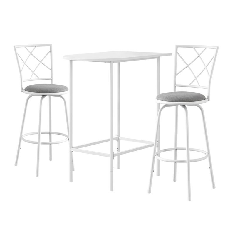 Monarch Bar Table in White