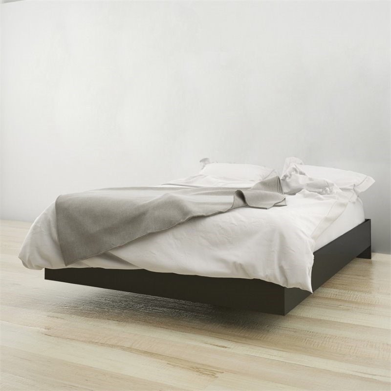 Nexera 345406 Full Size Platform Bed Black