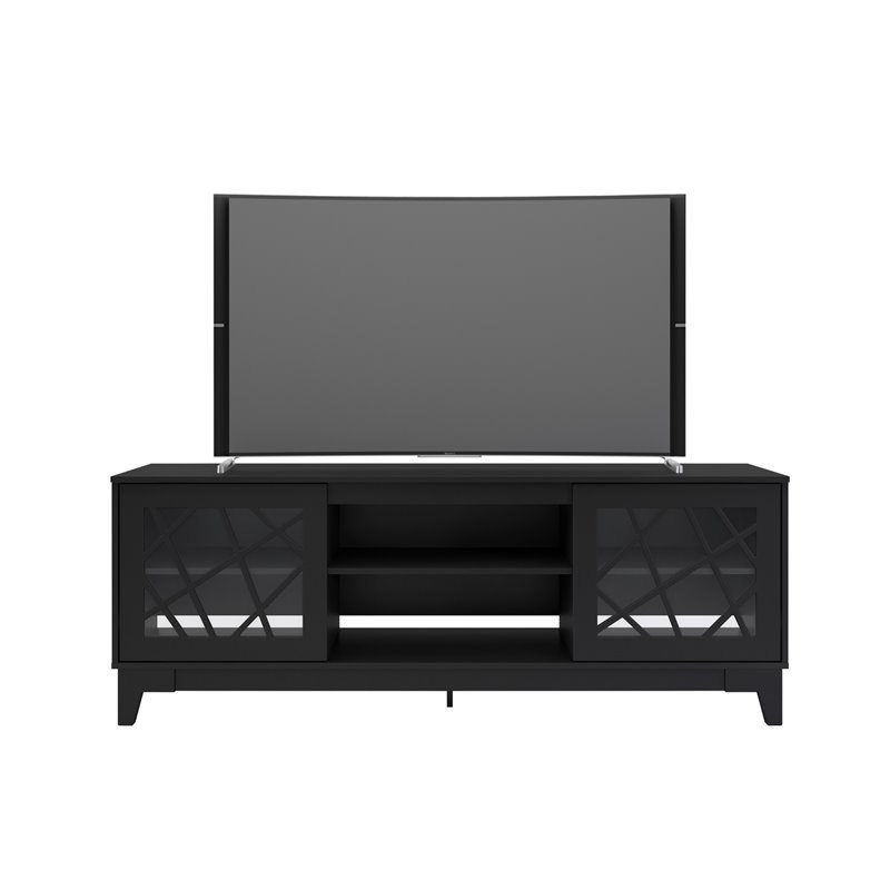 Nexera 402317 Graphik TV Stand 72-inch Black