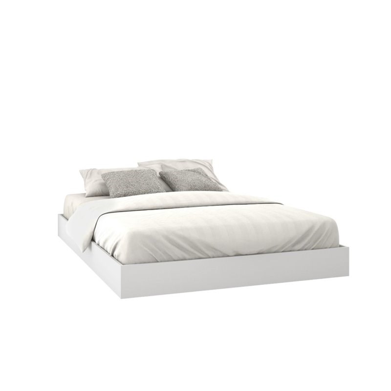 Snooze 4 Piece Queen Size Bedroom Set  White