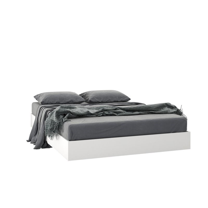 Snooze 3 Piece Full Size Bedroom Set  White