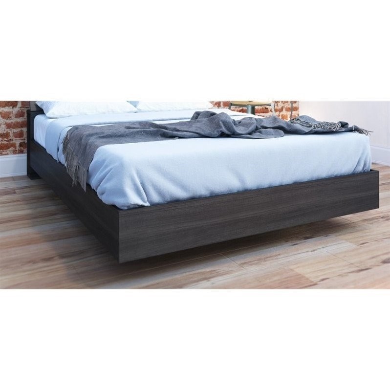 Nexera 345430 Full Size Platform Bed Ebony