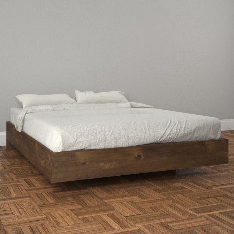 Nexera 401254 Full Size Platform Bed Truffle